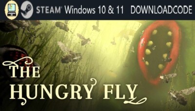 NEU PC Computer Spiel The Hungry Fly für Windows 10 11 STEAM Download Code Key
