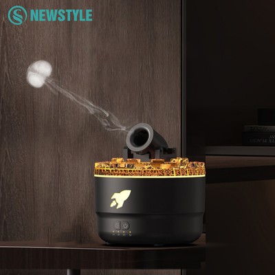 Cannon Aromatherapy Diffuser Jellyfish Spray Air Humidifier 7Colour Gradient Nig