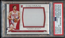 2021 National Treasures Alperen Sengun colossal RPA Auto /99 PSA 10 GEM MT