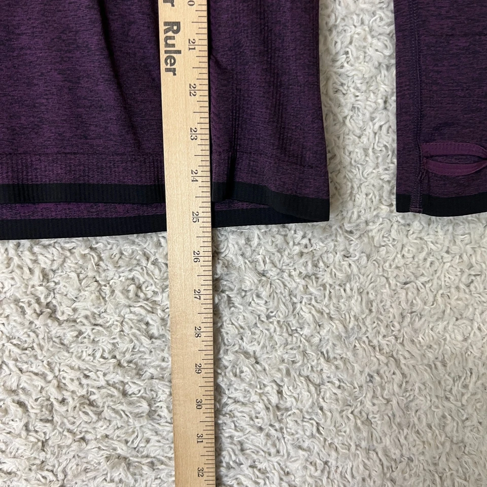 Pullover CRAFT 1/4 Cremallera Mujer XS Púrpura Capa Base Correr Esquí Senderismo Activo Foto 2 de 4