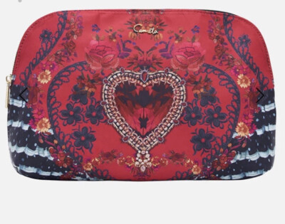 NWT CAMILLA *VIEW FROM THE VEIL RED HEART LARGE