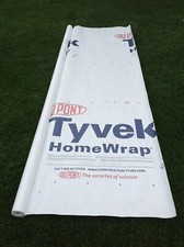 8 X 6 ft. DuPont Tyvek HomeWrap Sheet Moisture Barrier Tent Camping Footprint