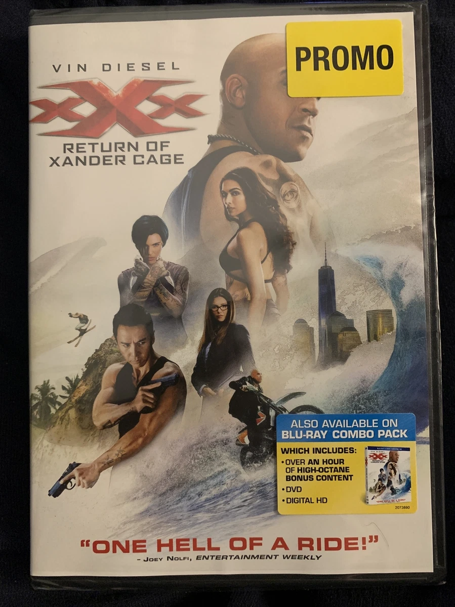 XXX RETURN OF XANDER CAGE New Sealed Promo DVD Vin Diesel Q3 32429269713 |  eBay
