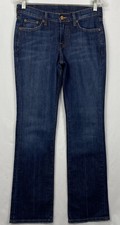 Lucky Brand Classic Rider 2 26 Women Made in USA Short Inseam Flap Pockets 30x31