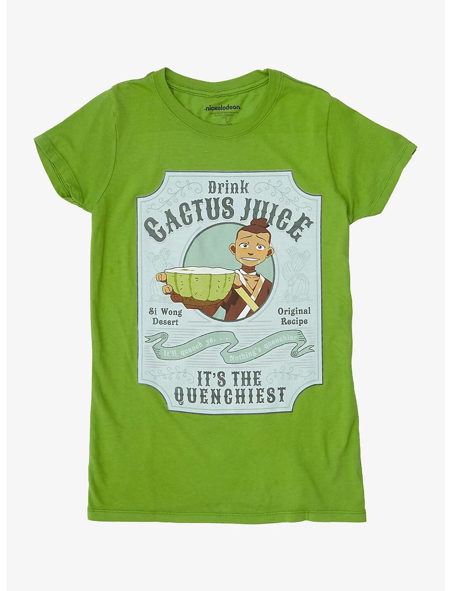 Avatar: The Last Airbender Juniors Cactus Juice T-Shirt New L, 3XL | eBay