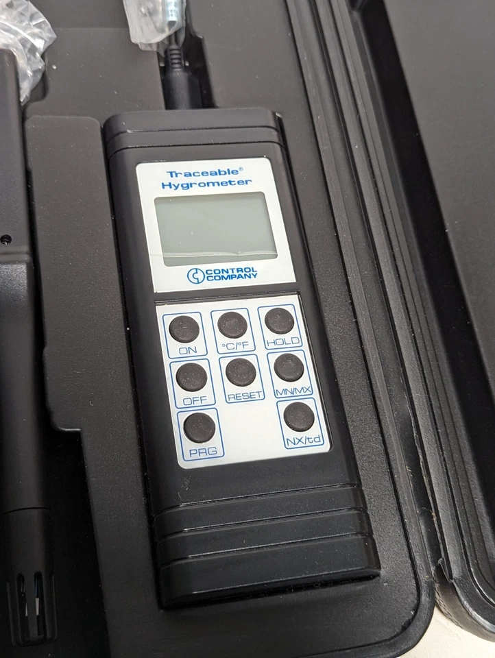 Control 4185 Digitales rückführbares Hygrometer mit Kalibrierzertifikat - Bild 4 von 4
