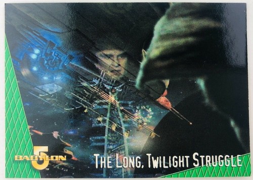 1996 Babylon 5 TV Show Trading Card Fleer Skybox #15 The Long Twilight Struggle