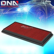 FOR 03-17 CAYENNE 3.0-4.8 RED REPLACEMENT RACING HI-FLOW DROP IN AIR FILTER