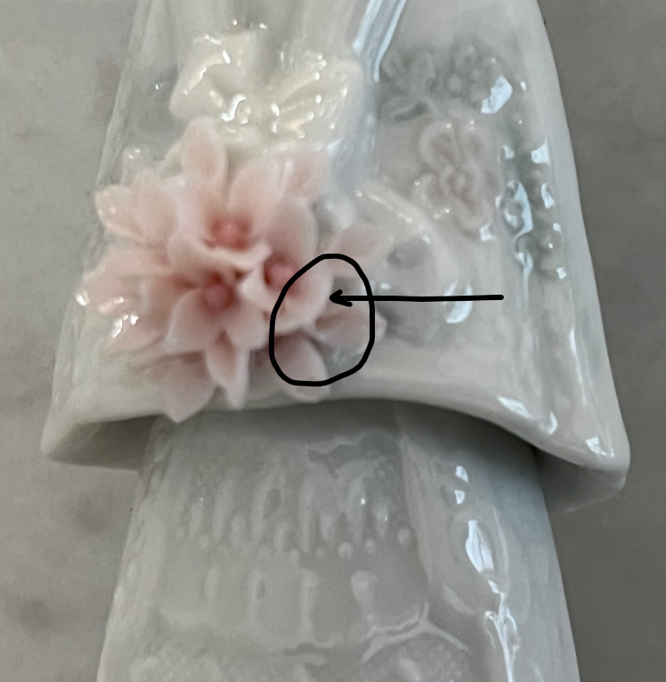 工芸品 LLADRO Campanita novia Bridal bell Lladro 6200 Bridal Bell
