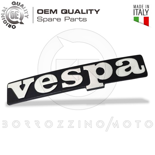 Emblem Schriftzug Vorderes Schild Piaggio Vespa FL2 HP 50 1994 1995 1996-image