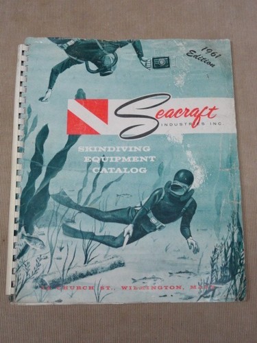 1961 Seacraft Aqua Lung Nemrod Scuba Skin Diving Triton Tote Sub Vintage Catalog - Picture 2 of 20