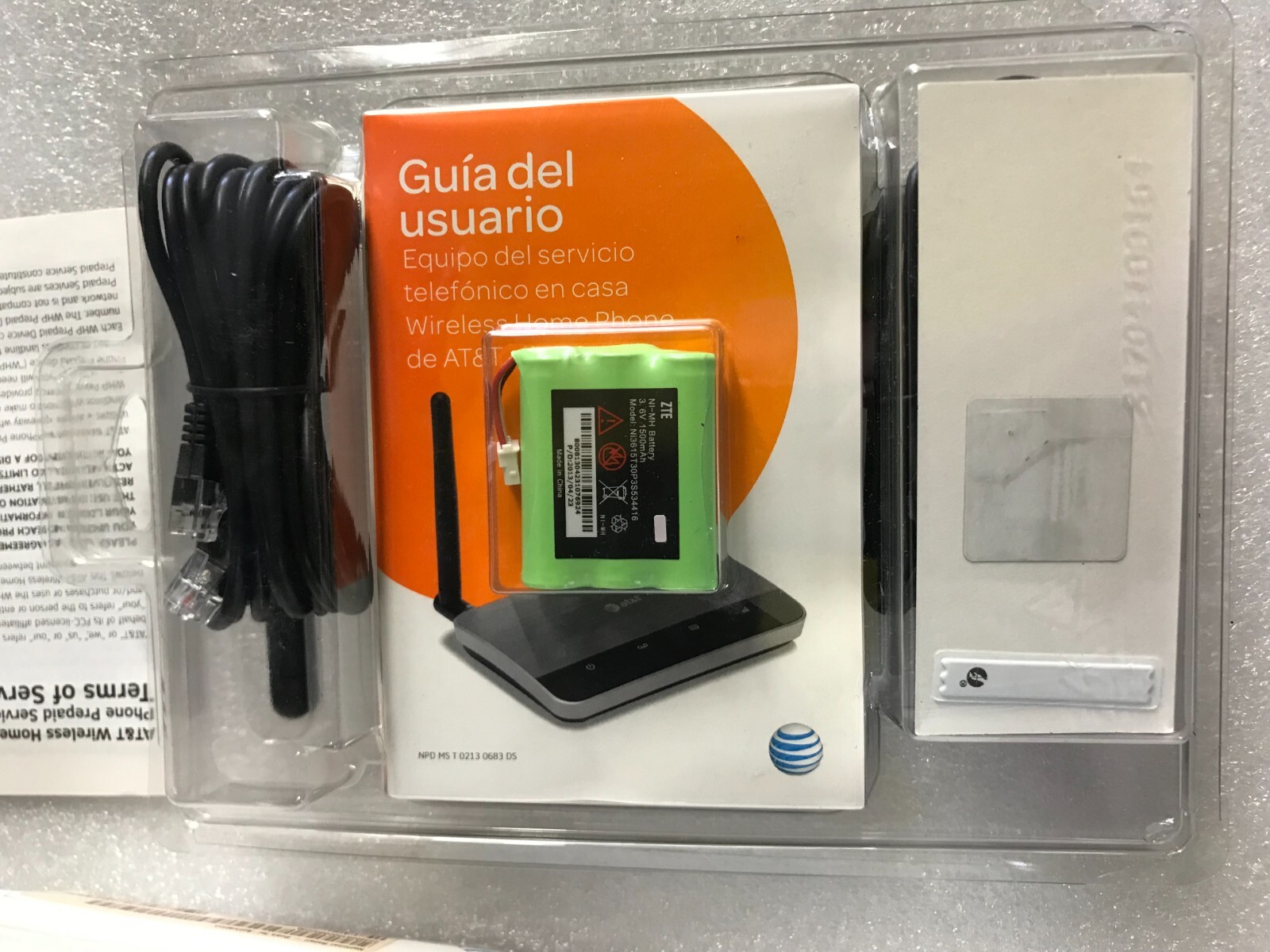AT&T Wireless Home Phone System WF720 Prepaid Plan No Contract- Open ...