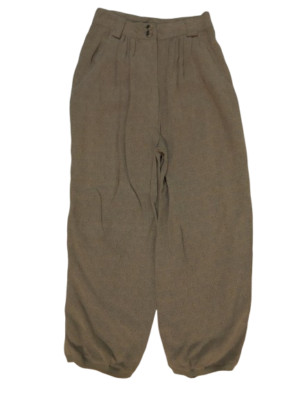 GIORGIO ARMANI Jogger Ample Crop Knöchel Ultraleicht Fließend Chic Damen 38IT