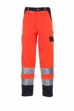 Planam Warnschutz Bundhose 2-farbig, Arbeitsschutzkleidung, Arbeitshose,