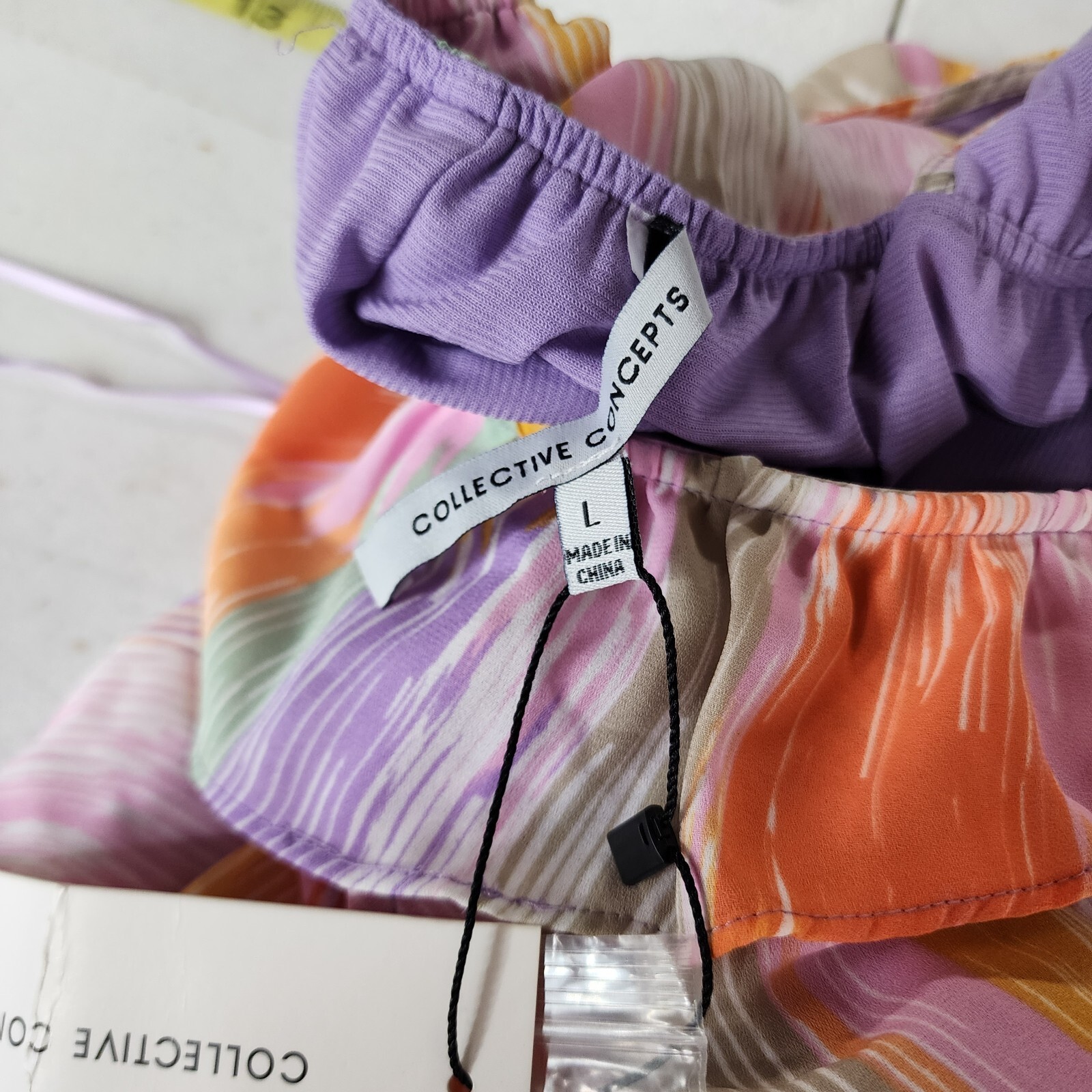 Collective Concepts Dresses Open Back Ruffle Sleeveless Midi Dress NEW Large