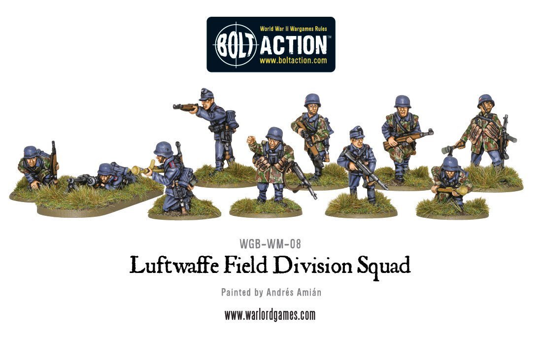 Warlord Games - Luftwaffe Field Divison Squad - Bolt Action No. 21