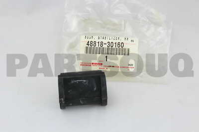 4881830160 Genuine Toyota BUSH, STABILIZER, REAR 48818-30160 | eBay