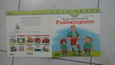 Lesemaus ''Wir haben einen Freund, der ist Fußballspieler'' Band 8