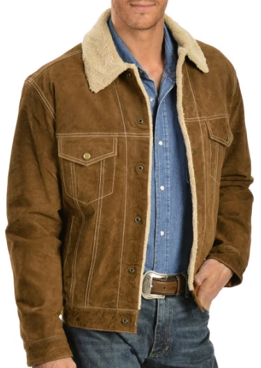 Levis suede jacket clearance mens