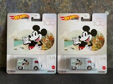 Hot Wheels PREMIUM Citroen Type H  MICKEY MOUSE  DISNEY 100  Real Riders Lot 2