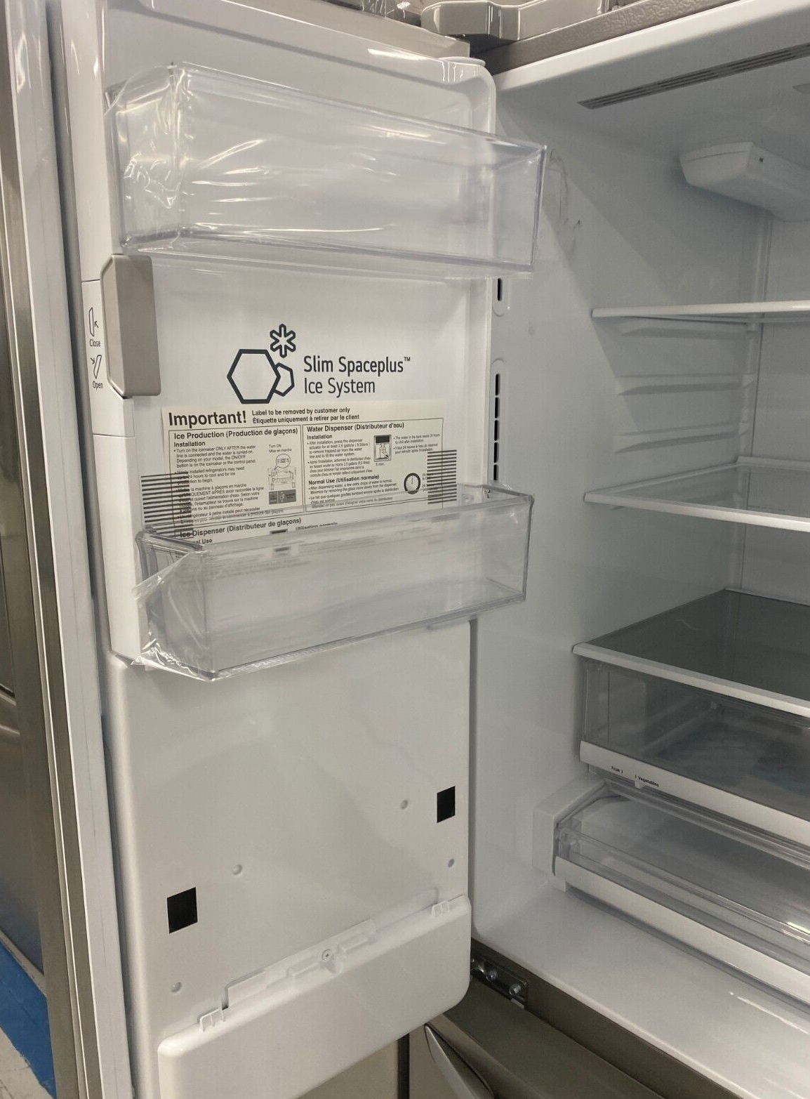 LG LFXS28968S 36 Inch Smart French Door Refrigerator with 27.9 Cu. Ft