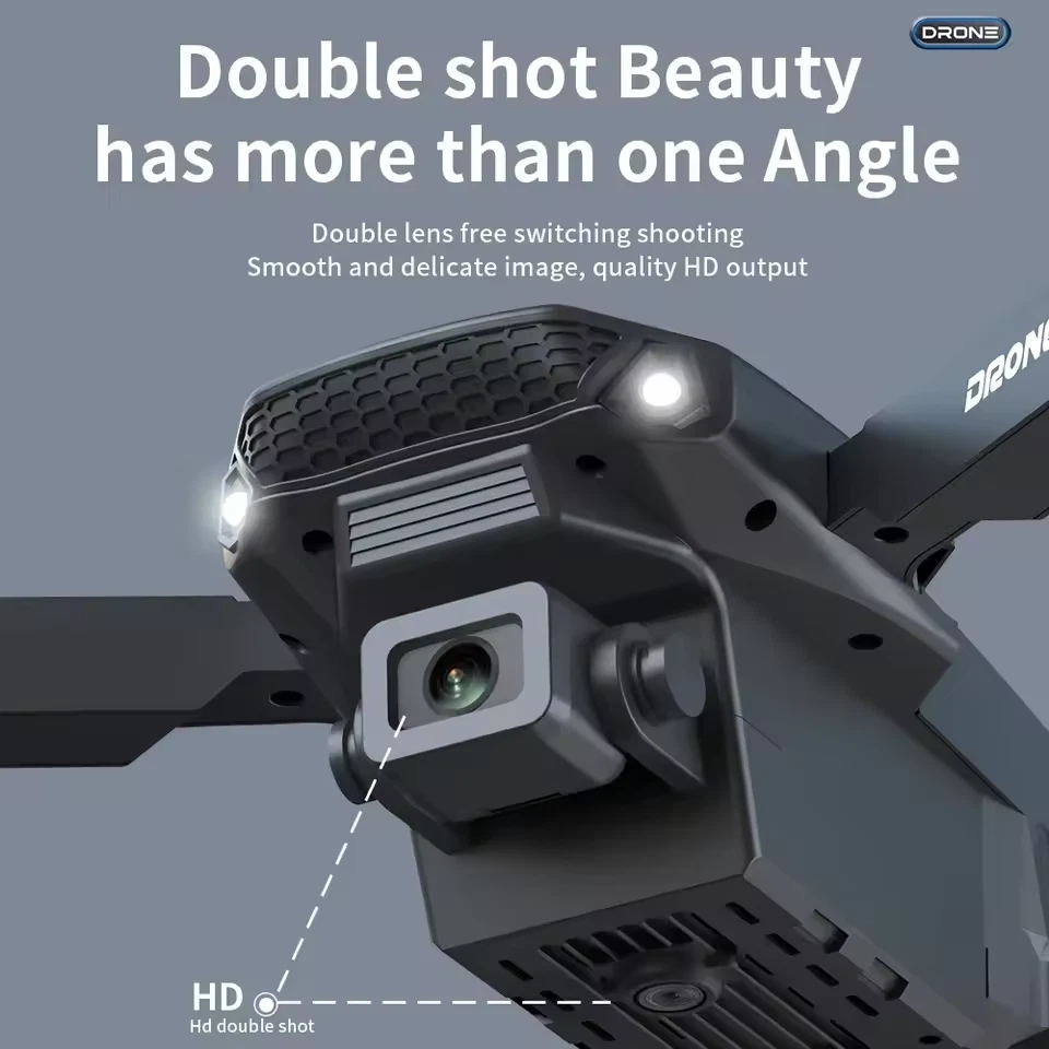 RC Drone 4K with Dual 1080P HD Wide-Angle Cameras Foldable WiFi FPV Quadcopter - Image 4 of 4