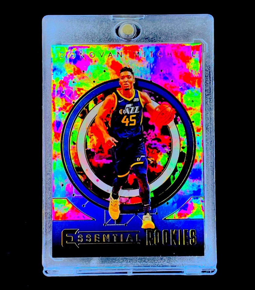 DONOVAN MITCHELL ROOKIE CIRCLES REFRACTOR HOLO SP Insert Non Auto - UTAH - Image 2 of 4
