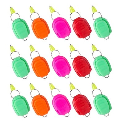 15Pcs Plastic Thread Clip Device Baitcasting Drum Reel Card Line Device