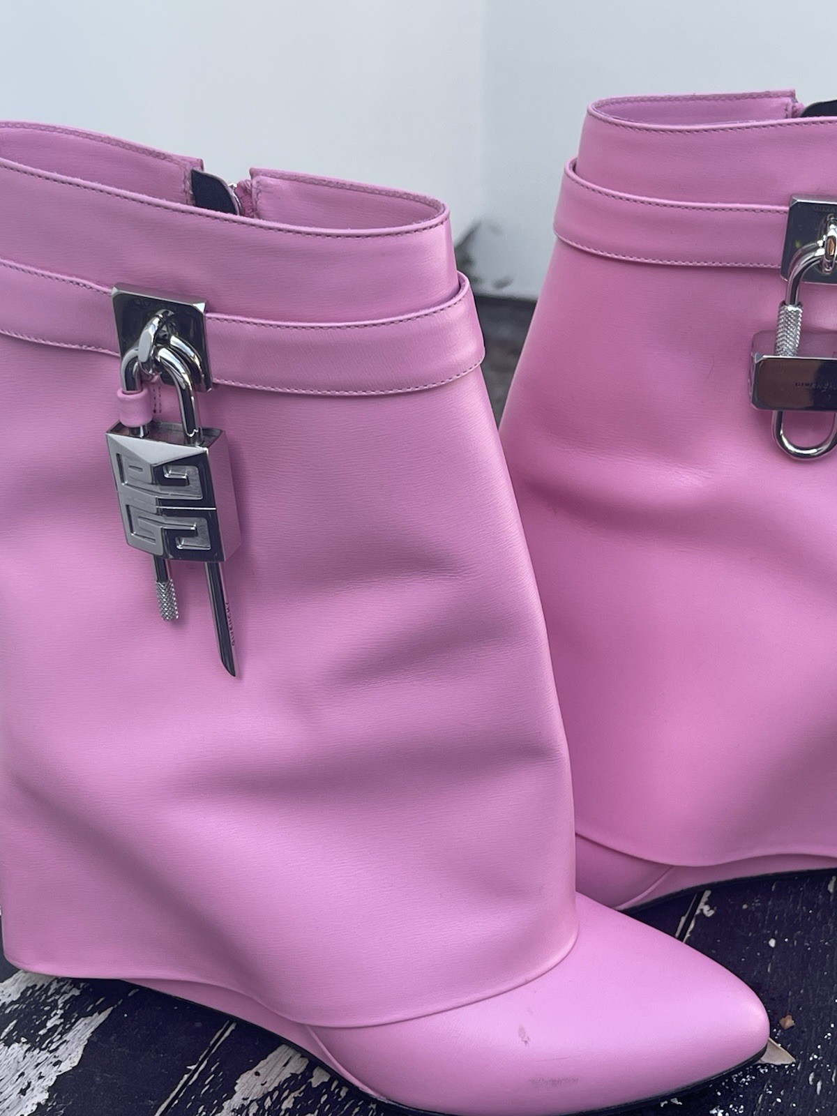 Givenchy shark Lock Ankle Boots - image 15