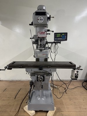 Lagun FTV-2 Vertical Mill With Powerfeed & DRO- Video link in the description 
