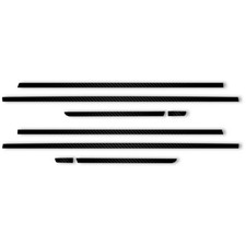 8pc Carbon Fiber Window Sill Trim For 2007-2014 Ford Edge - Src1401