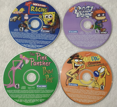 Nickelodeon CatDog/RugRats/Pink Panther/NickToon Racing Encore CD