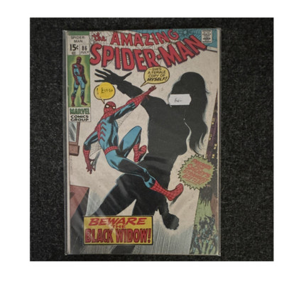 Marvel Comics The Amazing Spider-Man #86 Beware the Black Widow! (1969)