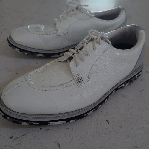 G/Fore Gallivanter Golf Shoes G4MS20EF08 GFore White Camo Sole Mens Size 9