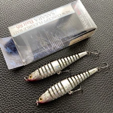 811538 Lucky Craft SASARA Bait 86 Baitfish Silver Set of 2