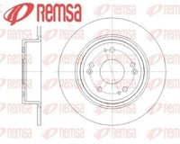 2X Bremsscheibe Remsa 61811.00 2 Bremsscheiben