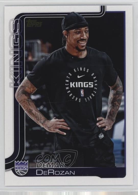 2025-26 Topps Golden Mirror Image Variations DeMar DeRozan #162 0bl9