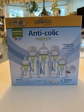 Dr. Brown's Baby Bottles Options Anti-colic Wide Neck Bottles 5 Pack 9oz 5oz NIB