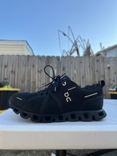Women s All Black Waterproof OnCloud Running ...