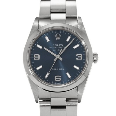 ROLEX Air-King 14000 blue WATCH 722037