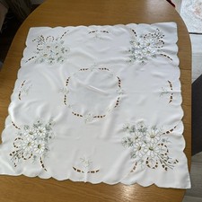 Small Cut work Tablecloth