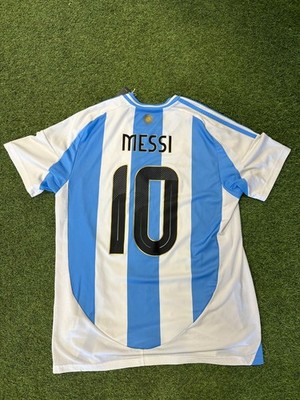 adidas Argentina 24 Messi Home Jersey IX7790 Men's Size L