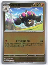 Pokémon TCG Claydol 047/086 Reverse Holo Chaos Rising NM
