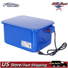 110V Pump Benchtop Parts Washer 3.5 Gallon Automotive Cabinet Washer