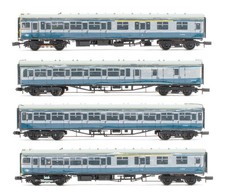 GRAHAM FARISH 'N' GAUGE BR BLUE/GREY CLASS 411 4 CAR EMU LOCOMOTIVE *REPAINTED