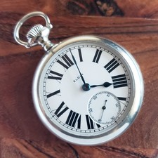 1907 Elgin "The Atlantic" N. Gamse Private Label 18S Pocket Watch, Display Back