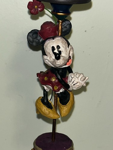 Raro Candelabro Disney Jim Shore Minnie Mouse Parques Disney 8,5 pulgadas - Imagen 2 de 3