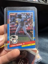 1991 Donruss Ken Griffey Jr. Rare Error Card