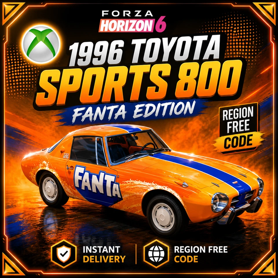 Forza Horizon 6: 1966 Toyota Sports 800 Fanta Edition | Global | Xbox CODE | FH6 - Image 1 of 1