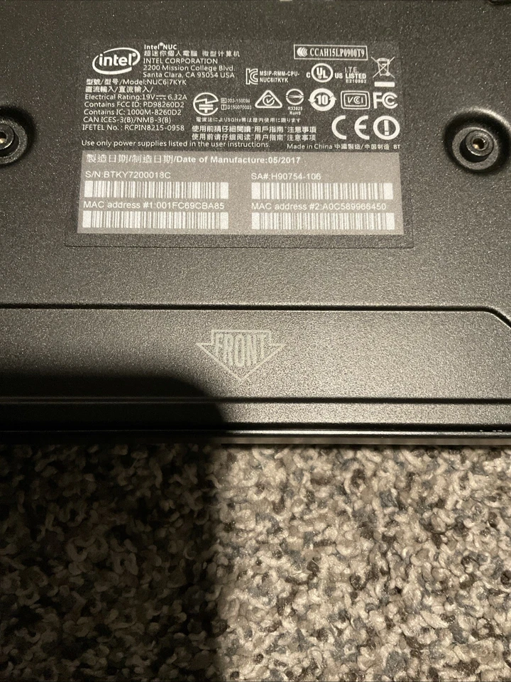 Intel NUC6i7KYK Skull Canyon - Image 4 of 4